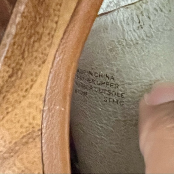 MICHAEL Michael Kors Brown Leather Peep Toe Platform Wedges size 6.5 - Picture 3 of 10